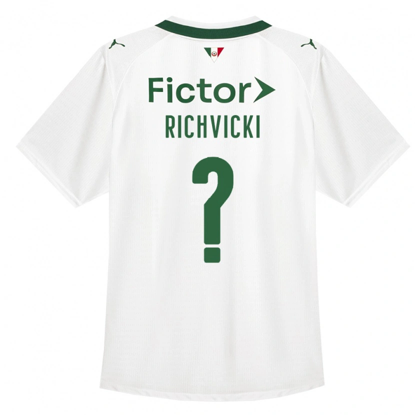 Danxen Dámské Gabriel Richvicki #0 Zelená Bílá Daleko Hráčské Dresy 2026/27 Dres