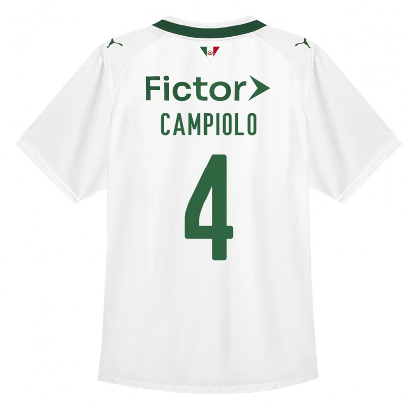 Danxen Dámské Giovanna Campiolo #4 Zelená Bílá Daleko Hráčské Dresy 2026/27 Dres