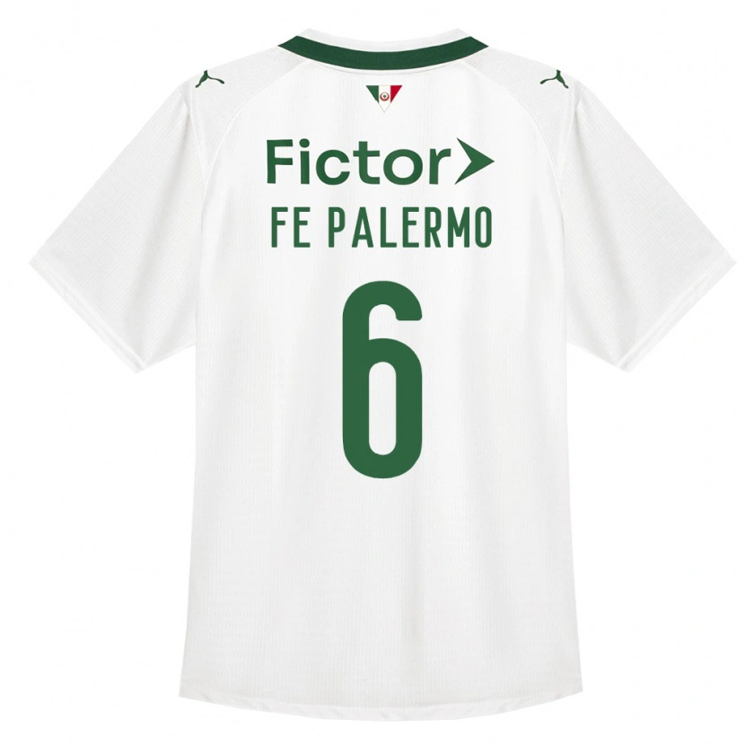 Danxen Dámské Fe Palermo #6 Zelená Bílá Daleko Hráčské Dresy 2026/27 Dres