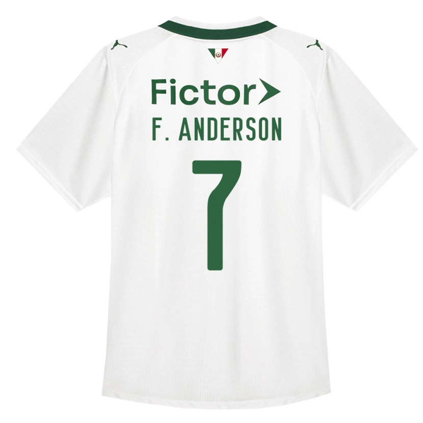 Danxen Dámské Felipe Anderson #7 Zelená Bílá Daleko Hráčské Dresy 2026/27 Dres