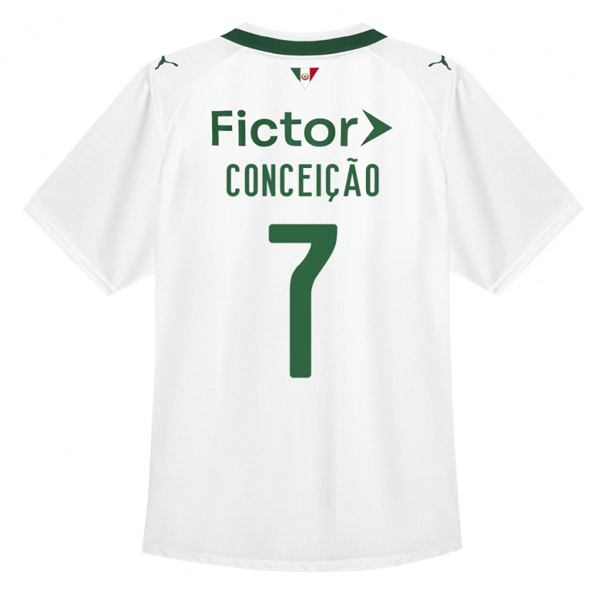 Danxen Dámské Eduardo Conceição #7 Zelená Bílá Daleko Hráčské Dresy 2026/27 Dres