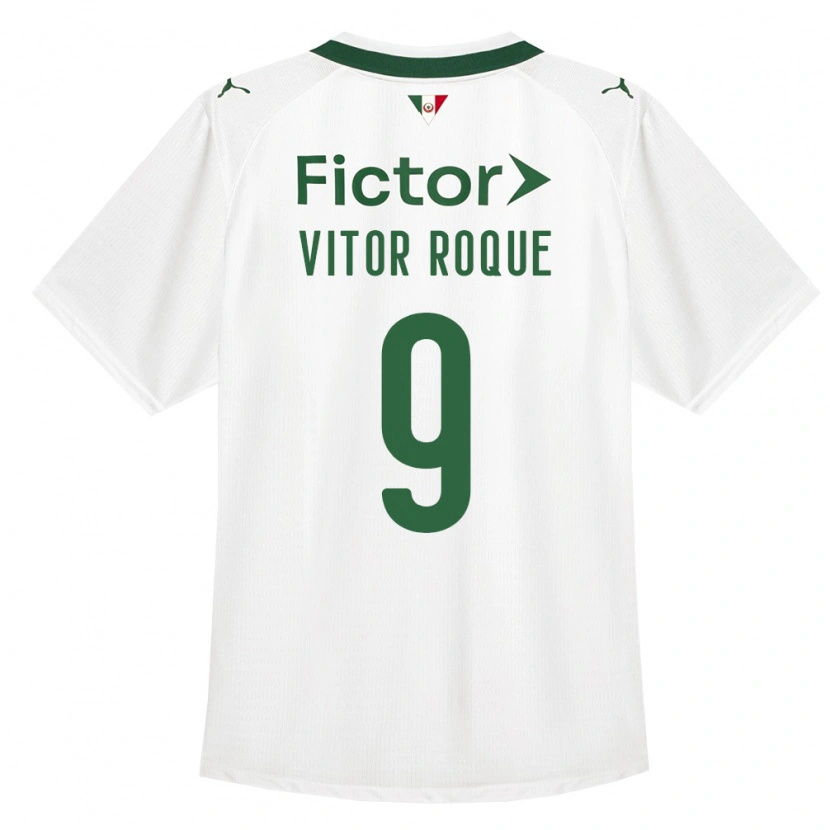 Danxen Dámské Vitor Roque #9 Zelená Bílá Daleko Hráčské Dresy 2026/27 Dres