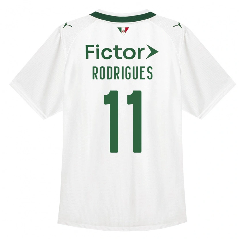 Danxen Dámské Bruno Rodrigues #11 Zelená Bílá Daleko Hráčské Dresy 2026/27 Dres