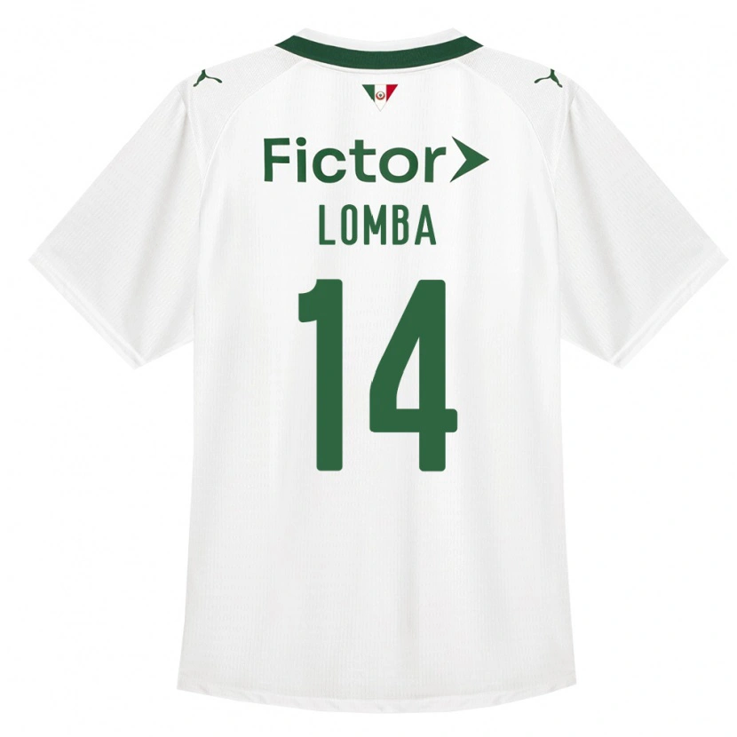 Danxen Dámské Marcelo Lomba #14 Zelená Bílá Daleko Hráčské Dresy 2026/27 Dres