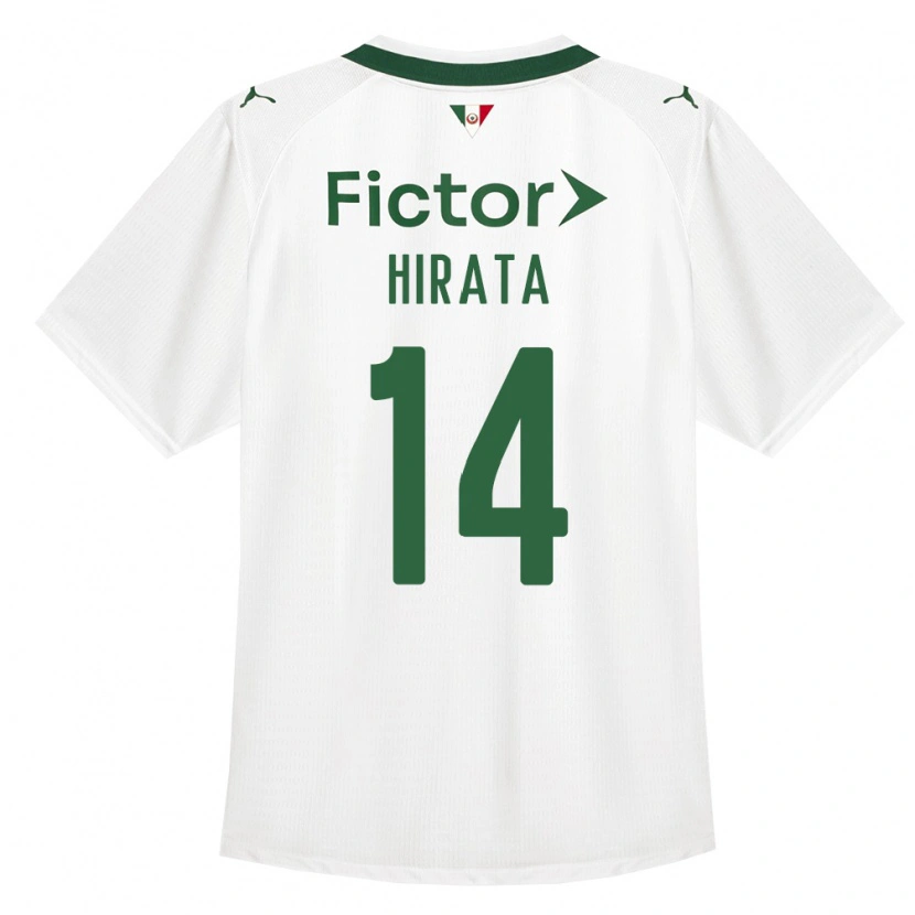 Danxen Dámské Bruna Hirata #14 Zelená Bílá Daleko Hráčské Dresy 2026/27 Dres