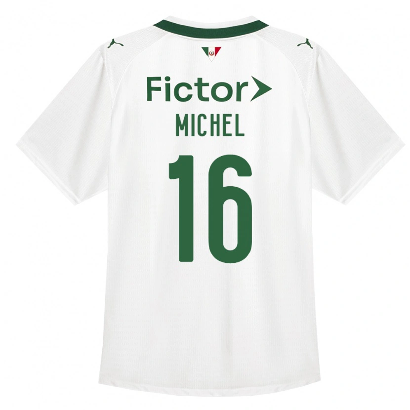 Danxen Dámské Michel Cavalcante Fonseca Da Silva #16 Zelená Bílá Daleko Hráčské Dresy 2026/27 Dres