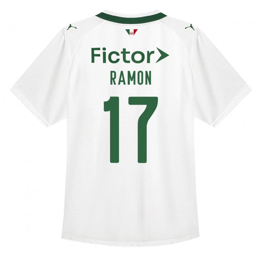 Danxen Dámské Ramon Riquelme #17 Zelená Bílá Daleko Hráčské Dresy 2026/27 Dres