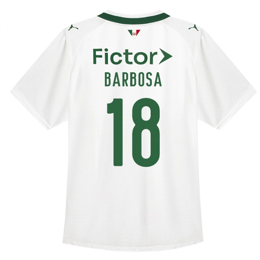 Danxen Dámské Danilo Barbosa #18 Zelená Bílá Daleko Hráčské Dresy 2026/27 Dres