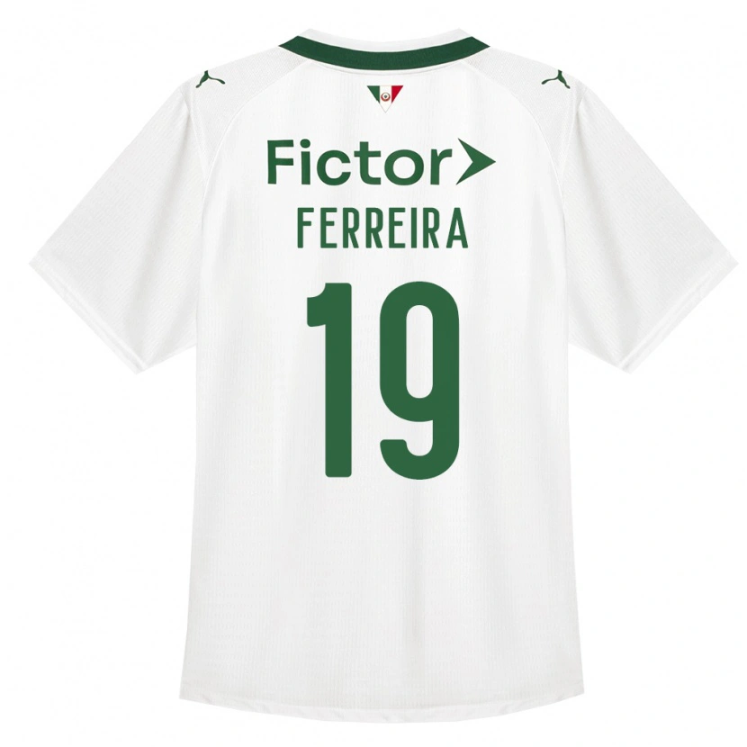 Danxen Dámské Letícia Ferreira #19 Zelená Bílá Daleko Hráčské Dresy 2026/27 Dres