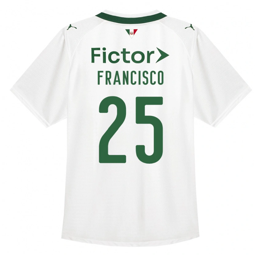 Danxen Dámské Juan Francisco #25 Zelená Bílá Daleko Hráčské Dresy 2026/27 Dres