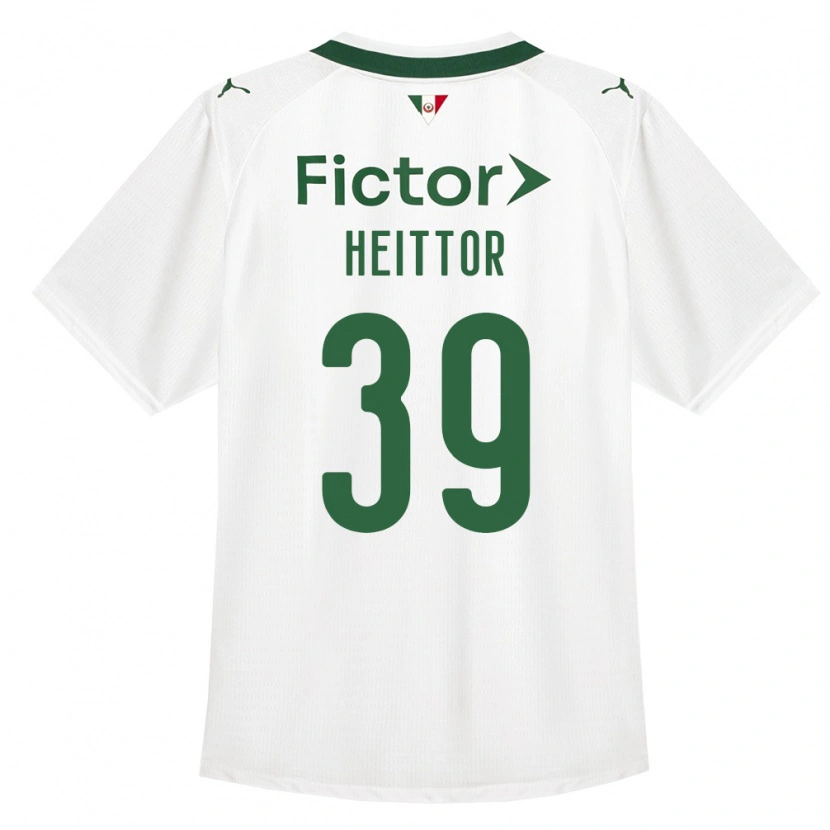 Danxen Dámské Heittor Vinicius Da Silva Nunes #39 Zelená Bílá Daleko Hráčské Dresy 2026/27 Dres