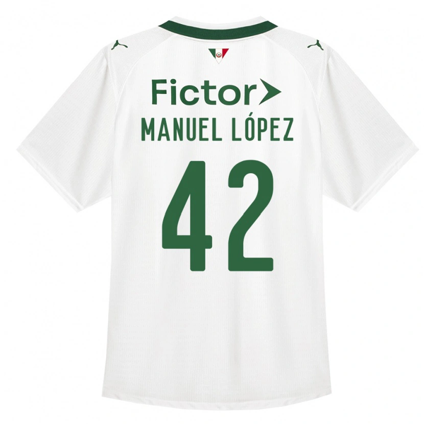 Danxen Dámské José Manuel López #42 Zelená Bílá Daleko Hráčské Dresy 2026/27 Dres