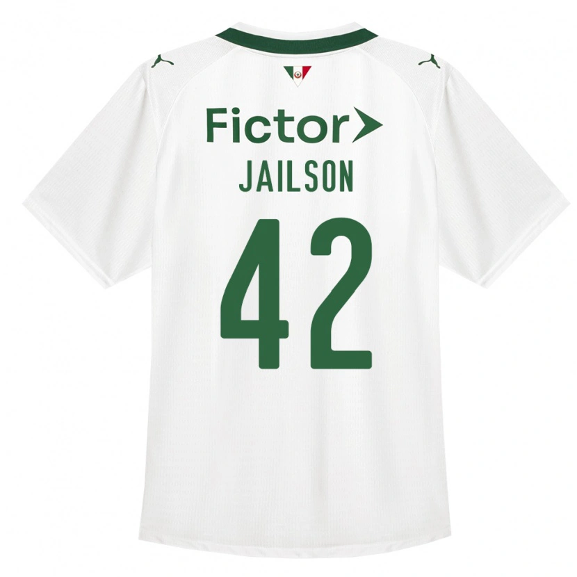 Danxen Dámské Jailson #42 Zelená Bílá Daleko Hráčské Dresy 2026/27 Dres