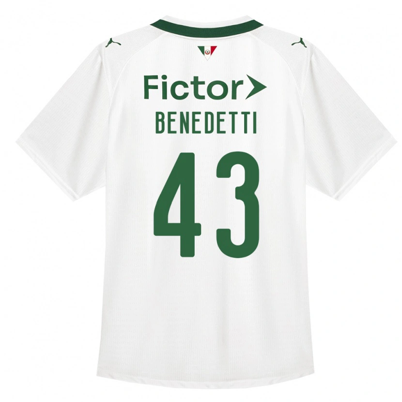 Danxen Dámské Luis Benedetti #43 Zelená Bílá Daleko Hráčské Dresy 2026/27 Dres