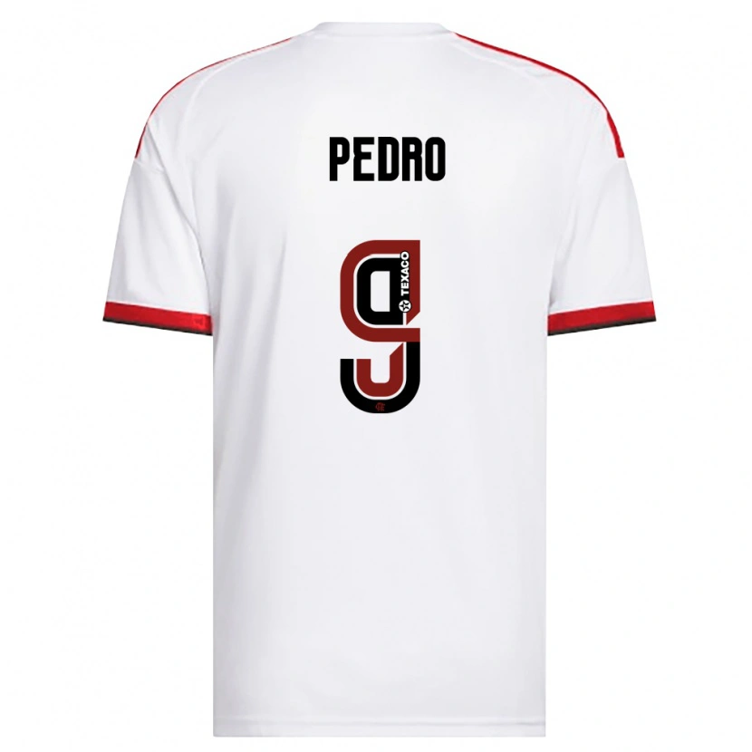 Danxen Dámské Pedro Guilherme Abreu Dos Santos #9 Bílá Červená Černá Daleko Hráčské Dresy 2026/27 Dres