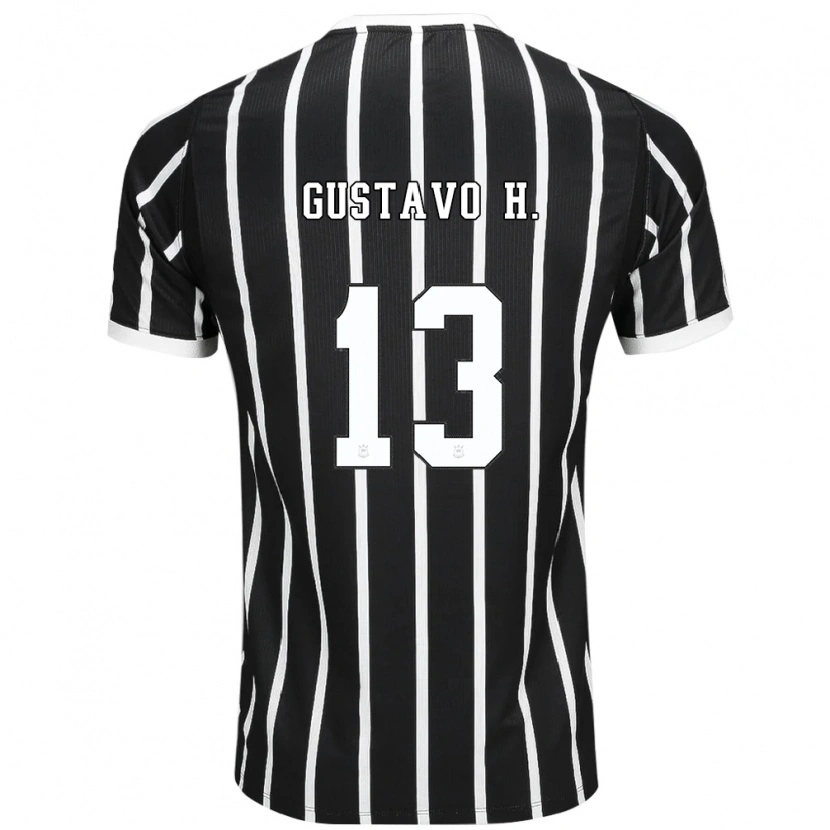Danxen Dámské Gustavo Henrique #13 Černá Bílá Červená Daleko Hráčské Dresy 2026/27 Dres