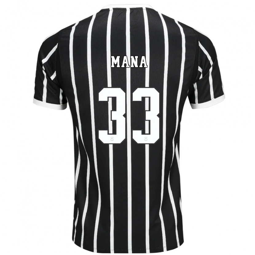 Danxen Dámské Léo Mana #33 Černá Bílá Červená Daleko Hráčské Dresy 2026/27 Dres