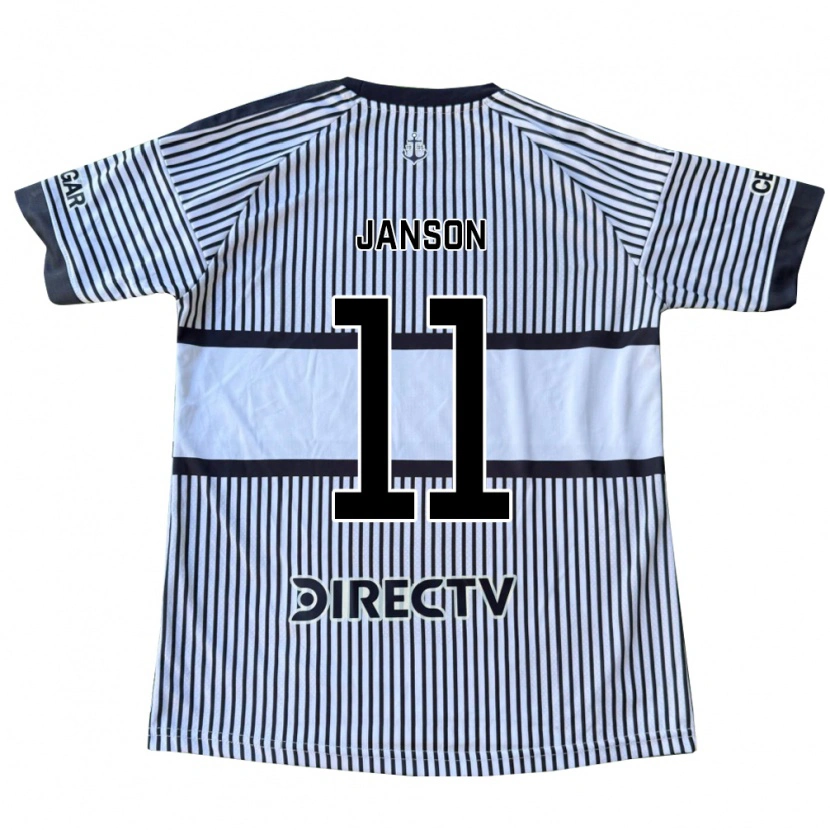 Danxen Dámské Lucas Janson #11 Bílá Černá Žlutá Daleko Hráčské Dresy 2026/27 Dres