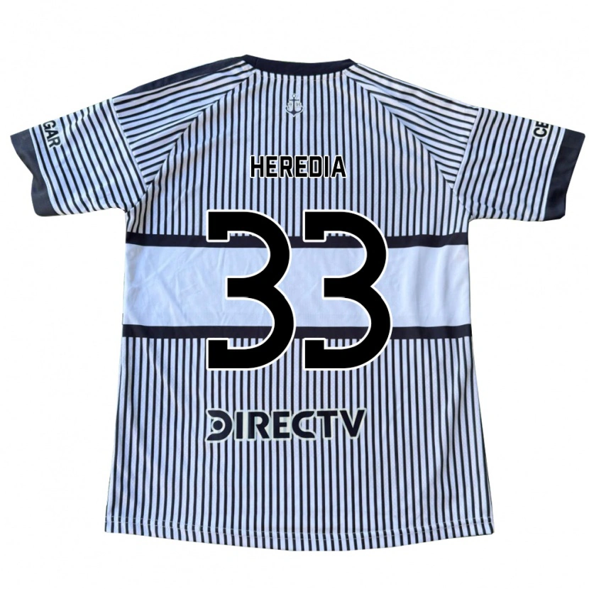 Danxen Dámské Agustín Heredia #33 Bílá Černá Žlutá Daleko Hráčské Dresy 2026/27 Dres