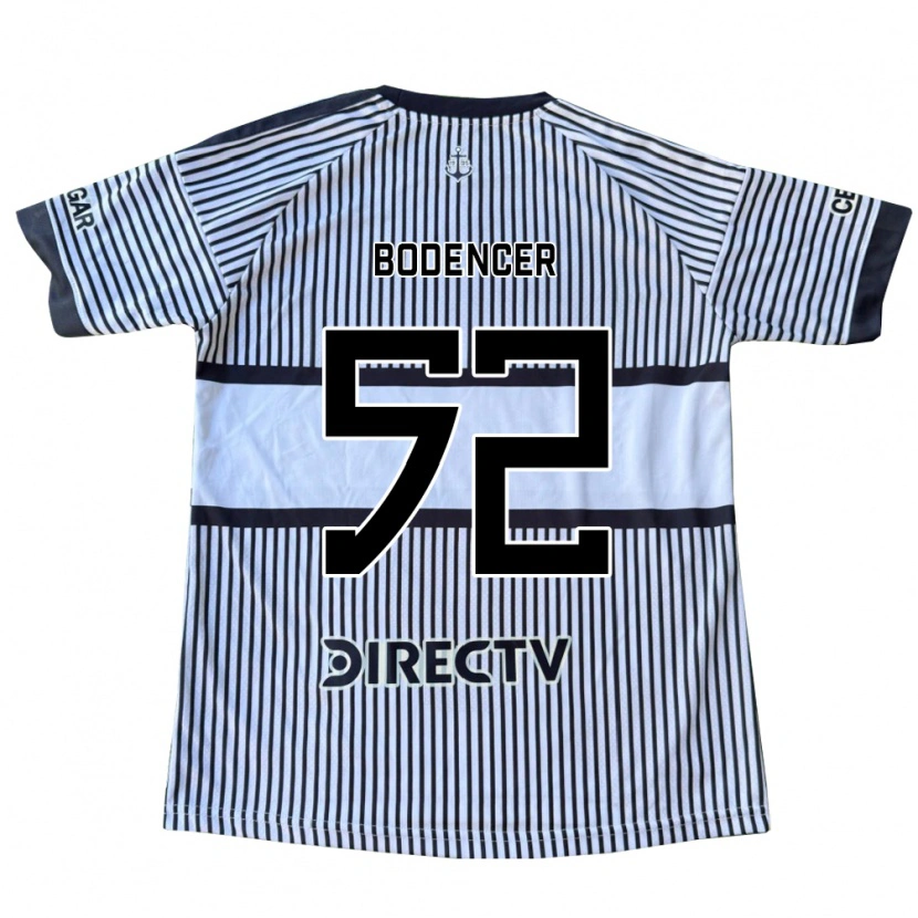 Danxen Dámské Erik Bodencer #52 Bílá Černá Žlutá Daleko Hráčské Dresy 2026/27 Dres