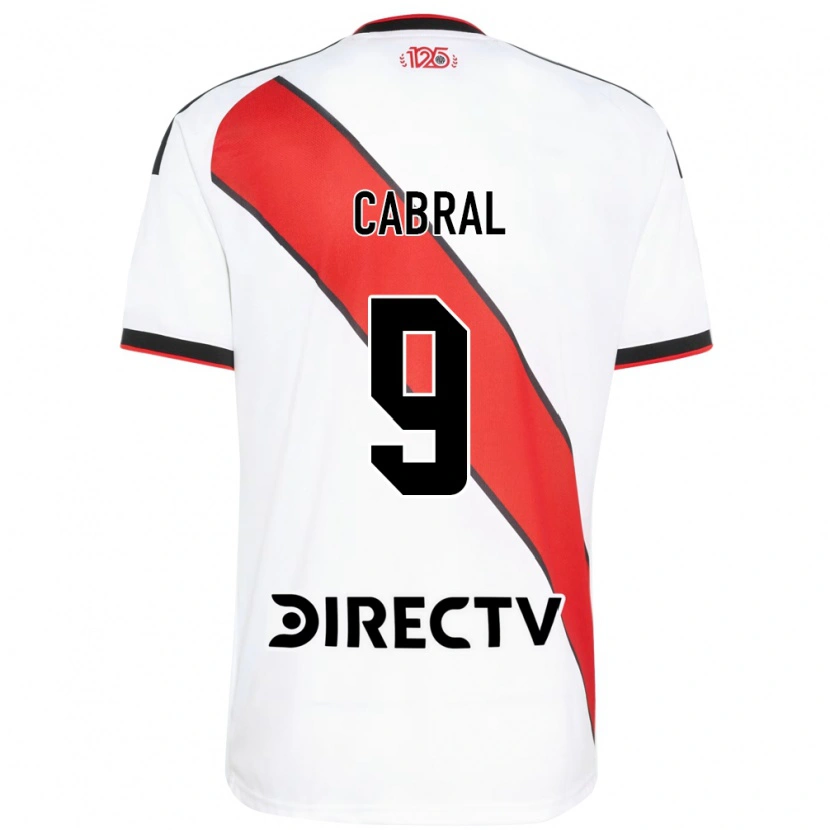 Danxen Dětské Bruno Cabral #9 Červená Bílá Černá Domů Hráčské Dresy 2026/27 Dres