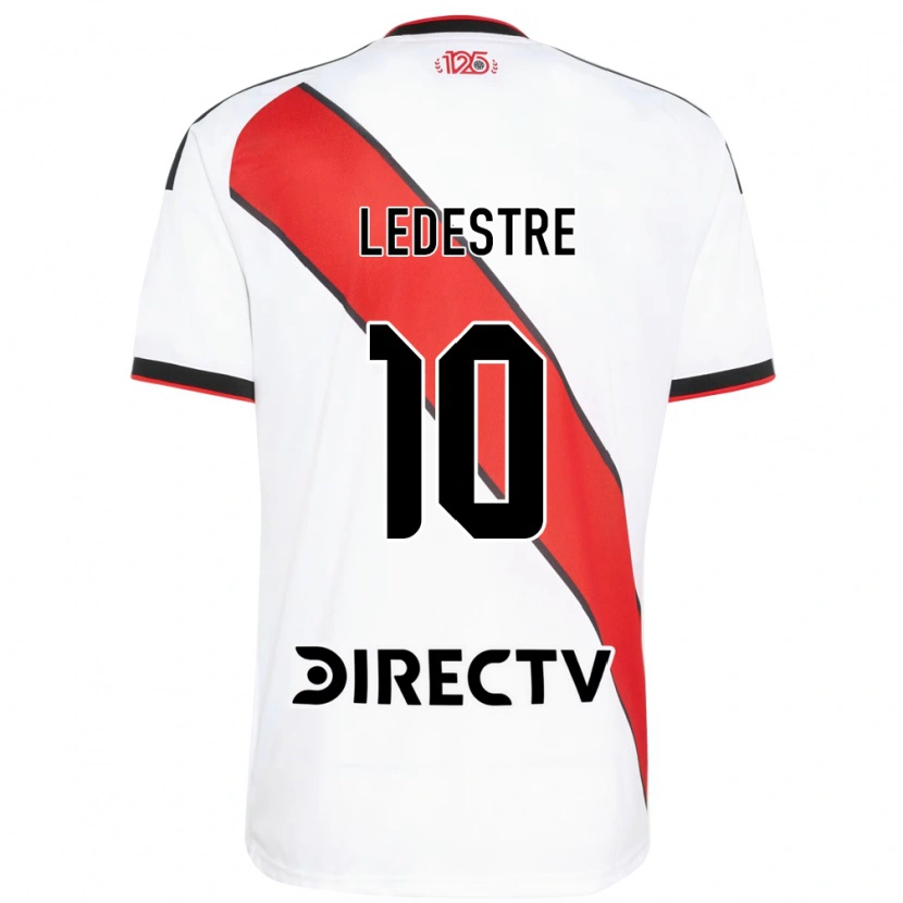 Danxen Dětské Gianfranco Ledestre #10 Červená Bílá Černá Domů Hráčské Dresy 2026/27 Dres