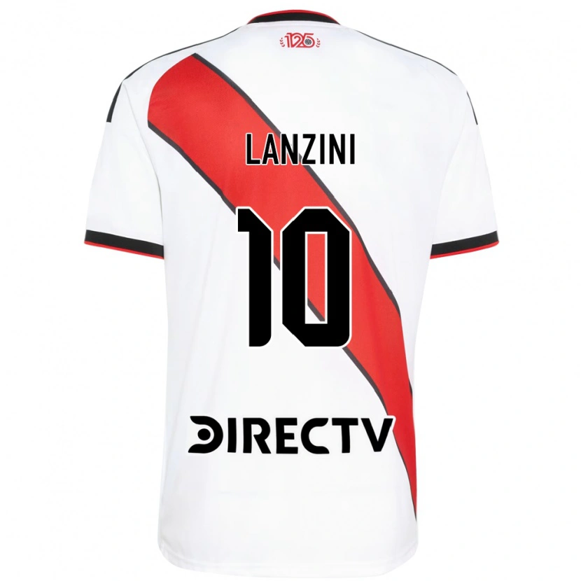Danxen Dětské Manuel Lanzini #10 Červená Bílá Černá Domů Hráčské Dresy 2026/27 Dres