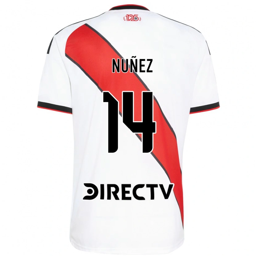 Danxen Dětské Elias Nuñez #14 Červená Bílá Černá Domů Hráčské Dresy 2026/27 Dres