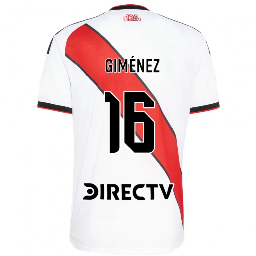Danxen Dětské Bautista Giménez #16 Červená Bílá Černá Domů Hráčské Dresy 2026/27 Dres