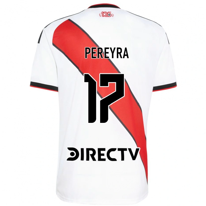 Danxen Dětské Gonzalo Pereyra #17 Červená Bílá Černá Domů Hráčské Dresy 2026/27 Dres