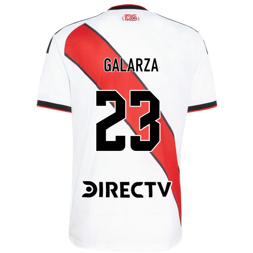 Danxen Dětské Matías Galarza #23 Červená Bílá Černá Domů Hráčské Dresy 2026/27 Dres