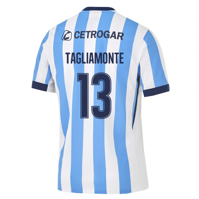 Danxen Dětské Matias Tagliamonte #13 Světle Modrá Bílá Černá Domů Hráčské Dresy 2026/27 Dres
