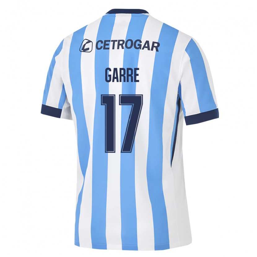 Danxen Dětské Benjamin Garre #17 Světle Modrá Bílá Černá Domů Hráčské Dresy 2026/27 Dres
