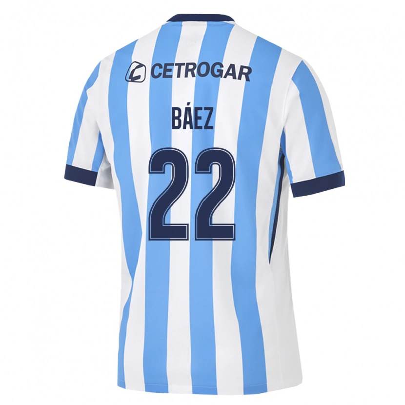 Danxen Dětské Santino Báez #22 Světle Modrá Bílá Černá Domů Hráčské Dresy 2026/27 Dres