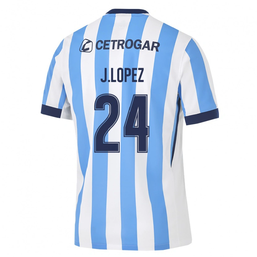Danxen Dětské Julian Lopez #24 Světle Modrá Bílá Černá Domů Hráčské Dresy 2026/27 Dres