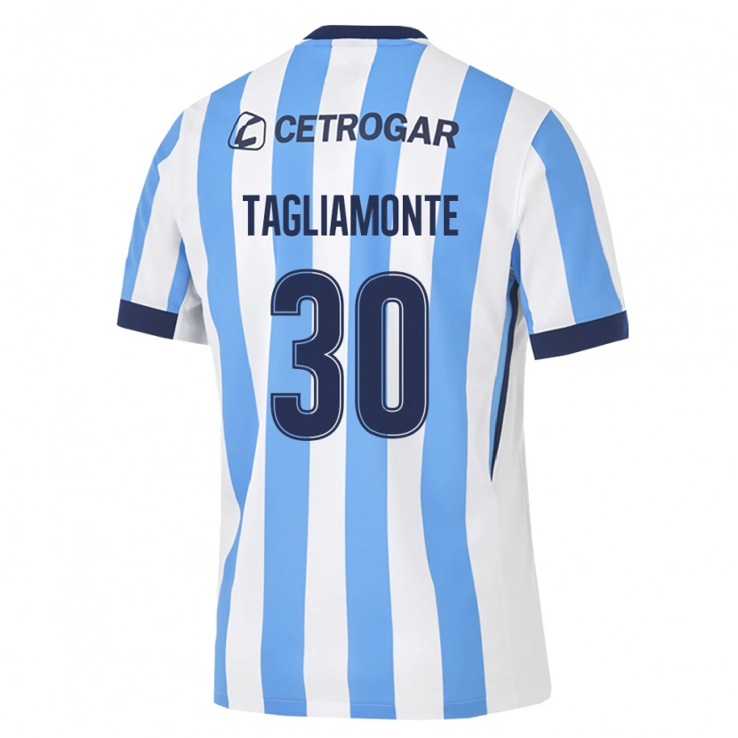 Danxen Dětské Matías Tagliamonte #30 Světle Modrá Bílá Černá Domů Hráčské Dresy 2026/27 Dres