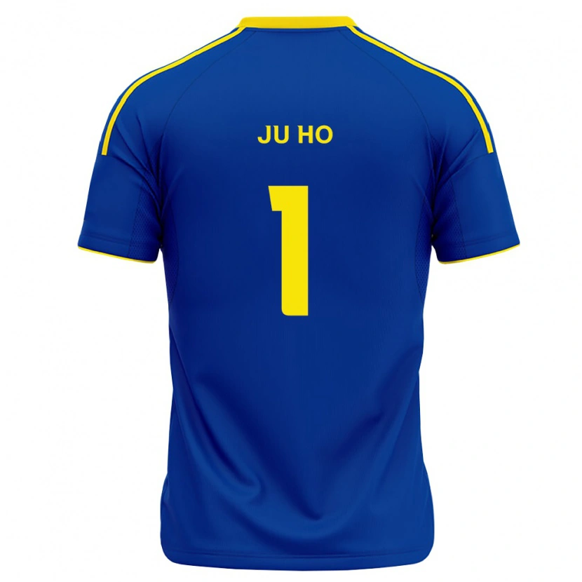 Danxen Dětské Ju-Ho Choi #1 Královsky Modrá Žlutá Domů Hráčské Dresy 2026/27 Dres