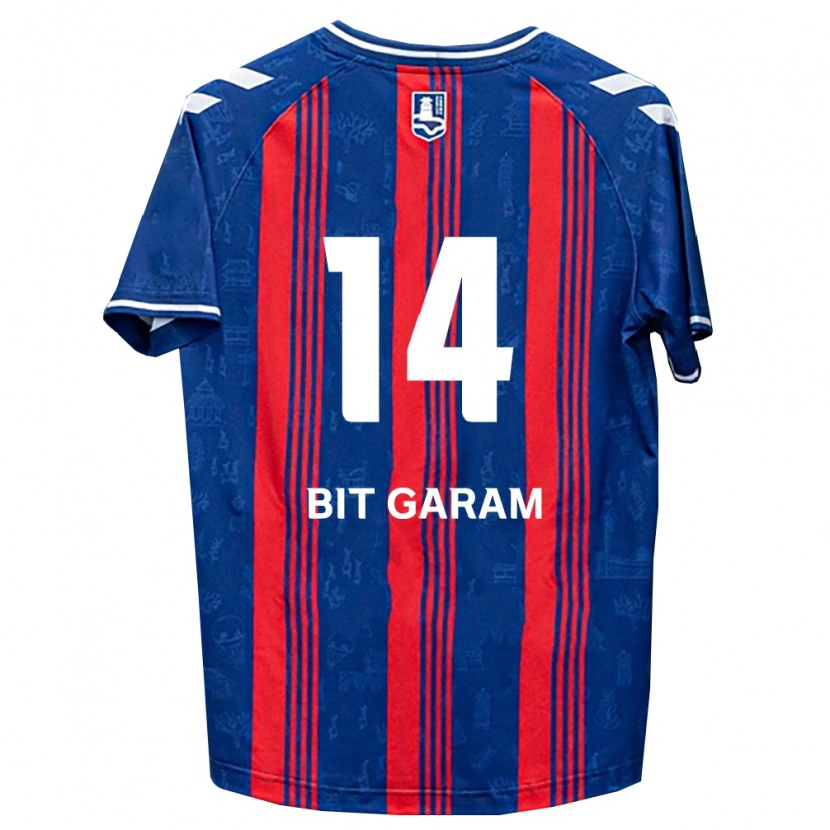 Danxen Dětské Bit-Garam Yoon #14 Modrá Červená Bílá Domů Hráčské Dresy 2026/27 Dres