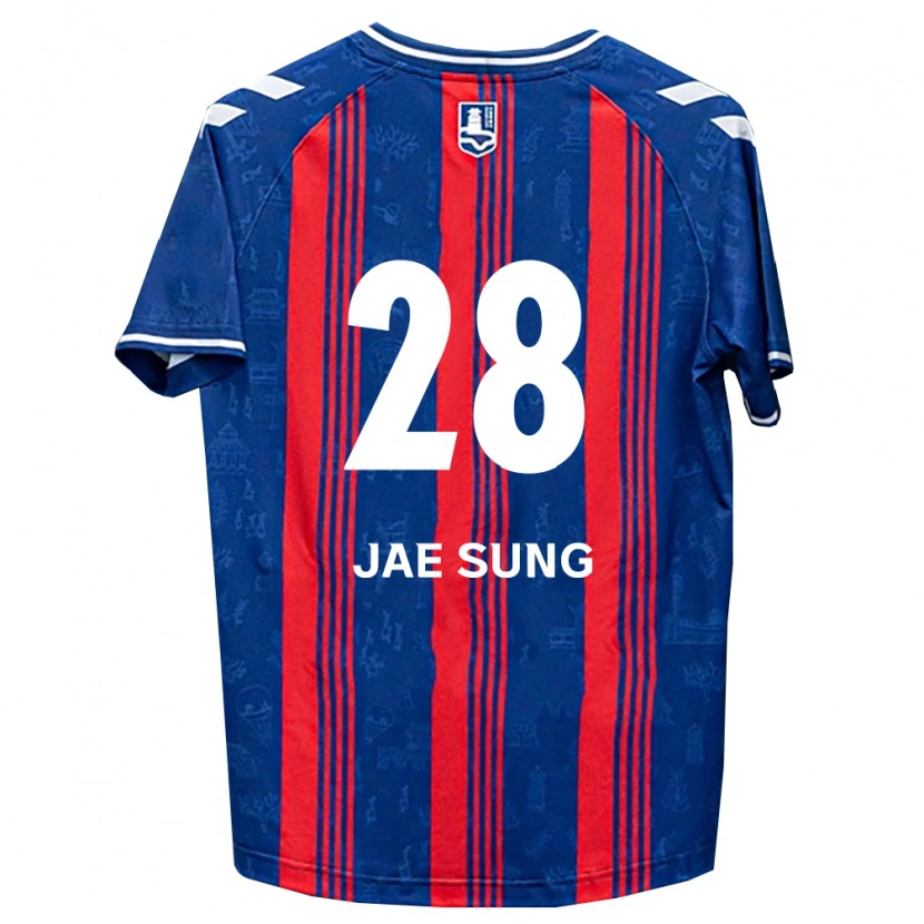 Danxen Dětské Jae-Sung Kim #28 Modrá Červená Bílá Domů Hráčské Dresy 2026/27 Dres