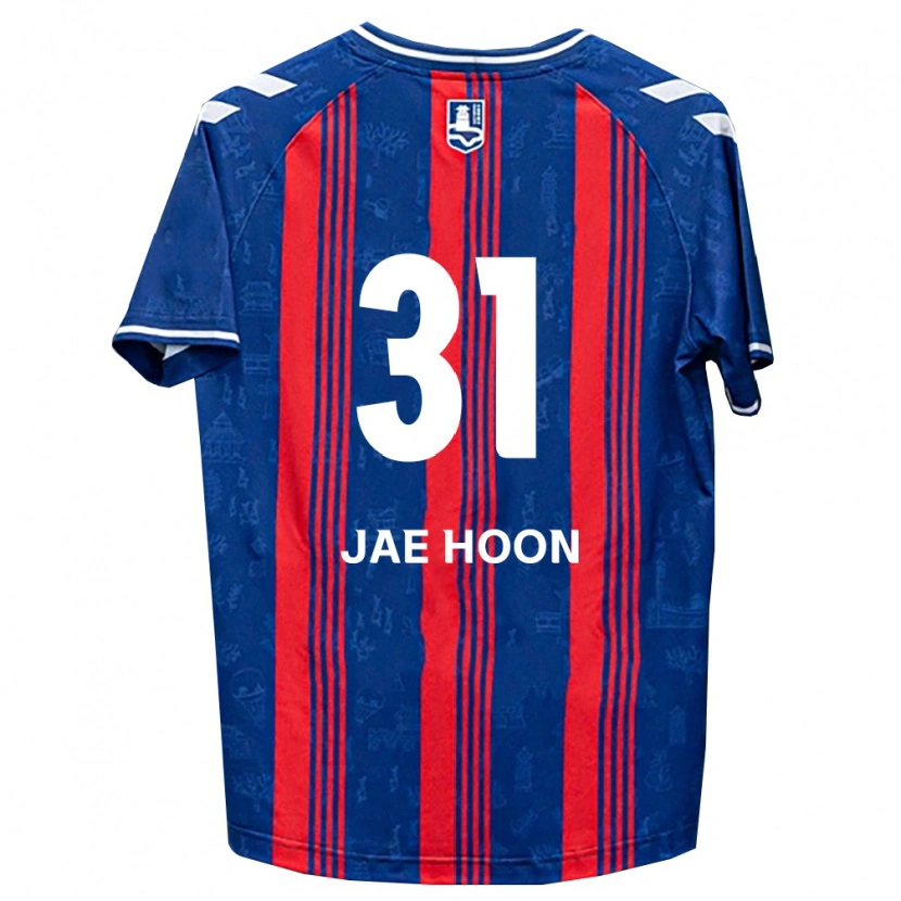 Danxen Dětské Jae-Hoon Lee #31 Modrá Červená Bílá Domů Hráčské Dresy 2026/27 Dres