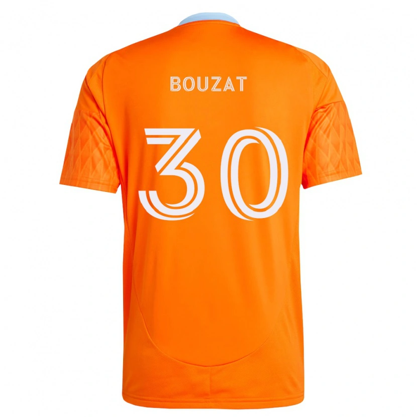 Danxen Dětské Agustín Bouzat #30 Oranžová Bílá Domů Hráčské Dresy 2026/27 Dres