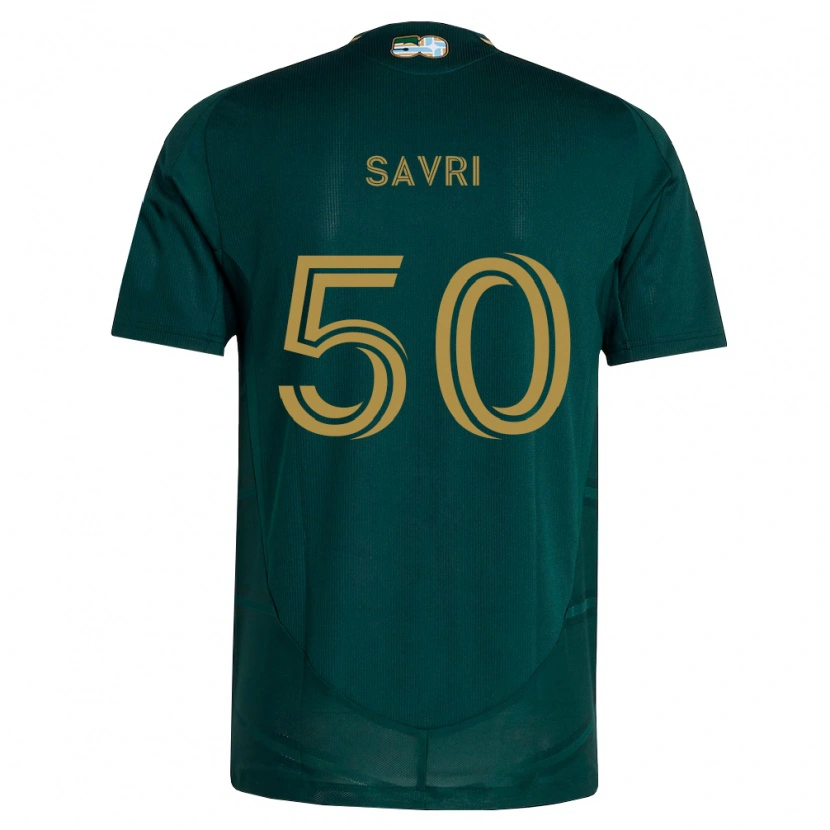 Danxen Dětské Nolan Savri #50 Tmavě Zelená Hnědá Domů Hráčské Dresy 2026/27 Dres