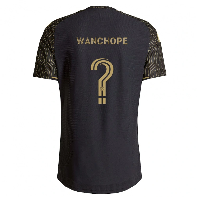 Danxen Dětské Matías Wanchope #0 Hnědá Černá Domů Hráčské Dresy 2026/27 Dres