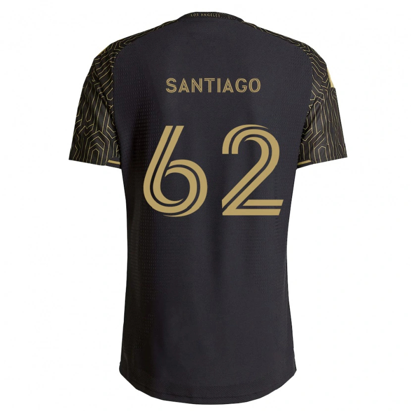 Danxen Dětské Joshua Santiago #62 Hnědá Černá Domů Hráčské Dresy 2026/27 Dres