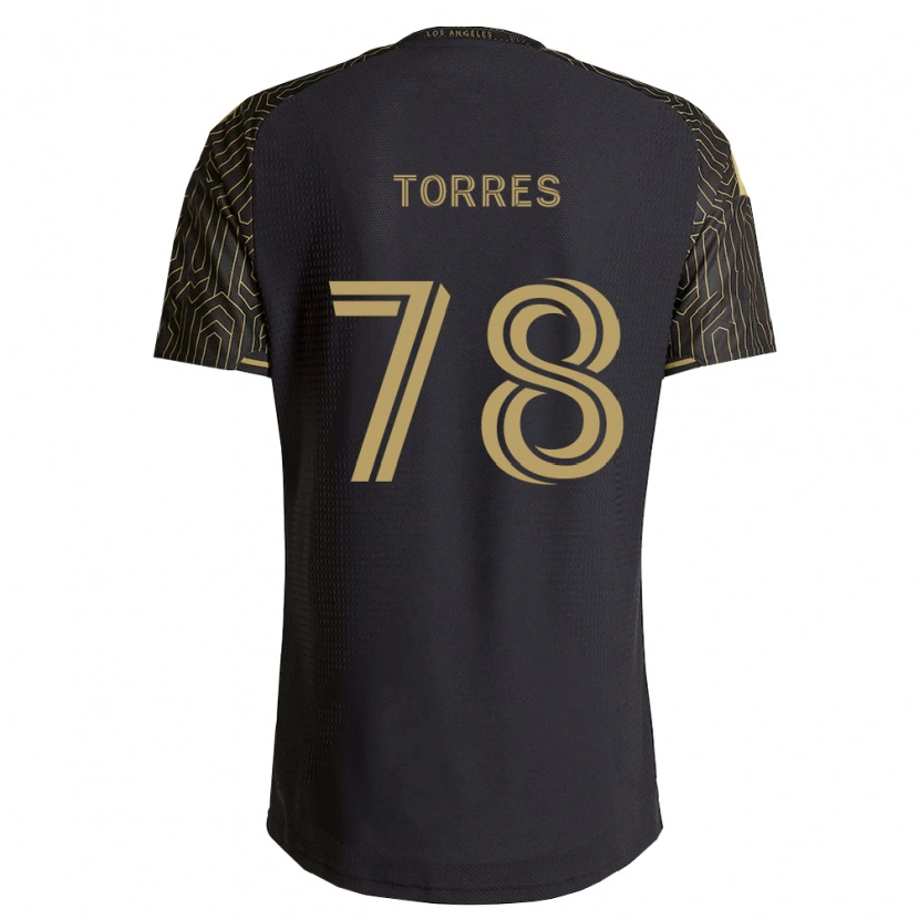 Danxen Dětské Lisandro Torres #78 Hnědá Černá Domů Hráčské Dresy 2026/27 Dres