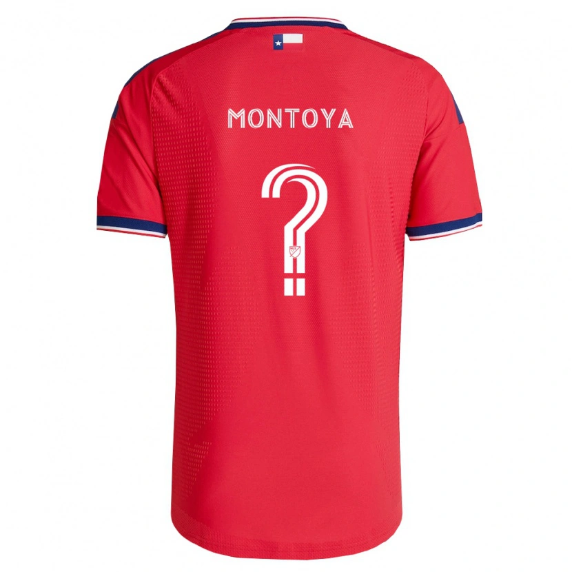 Danxen Dětské Nicolas Arango #0 Červená Modrá Bílá Domů Hráčské Dresy 2026/27 Dres
