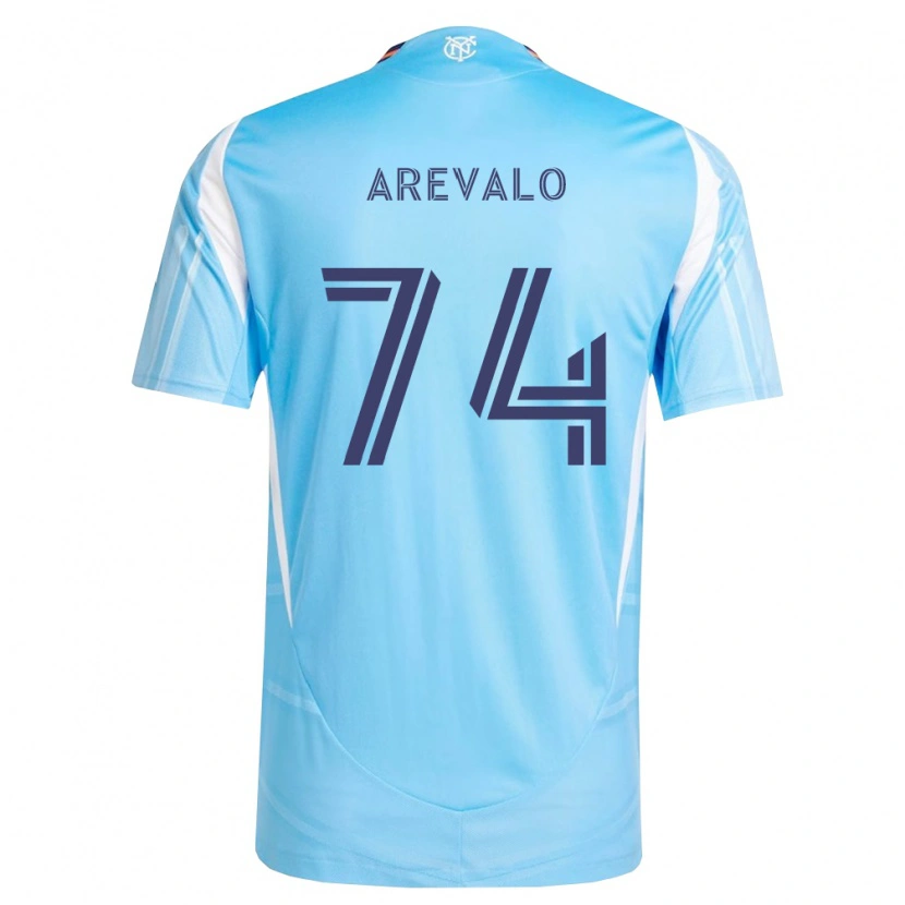 Danxen Dětské Ronny Arévalo #74 Nebesky Modrá Bílá Domů Hráčské Dresy 2026/27 Dres