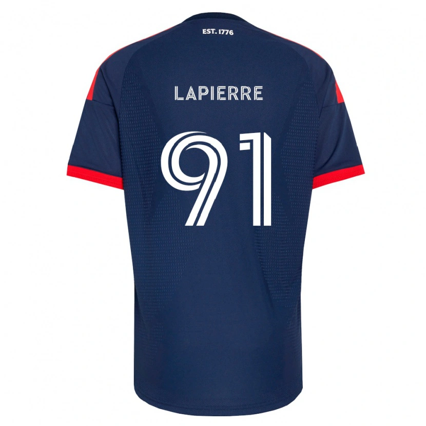 Danxen Dětské Zach Lapierre #91 Královsky Modrá Červená Bílá Domů Hráčské Dresy 2026/27 Dres