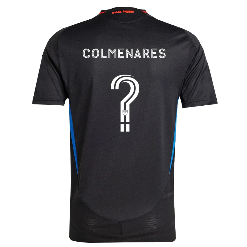 Danxen Dětské Mateo Colmenares #0 Modrá Bílá Černá Domů Hráčské Dresy 2026/27 Dres