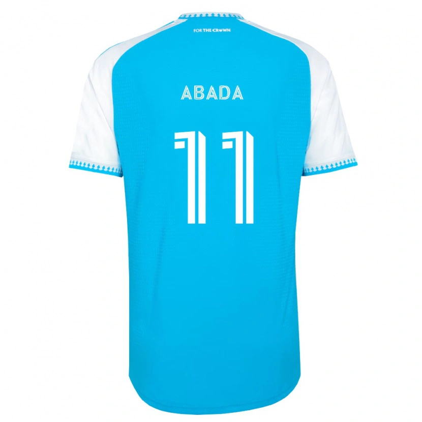 Danxen Dětské Liel Abada #11 Nebesky Modrá Bílá Černá Domů Hráčské Dresy 2026/27 Dres